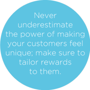 Make customers feel unique